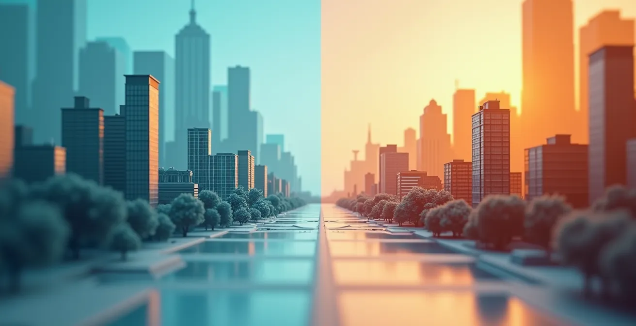 Comparison of Austin and Silicon Valley tech ecosystems showing cost and talent dynamics