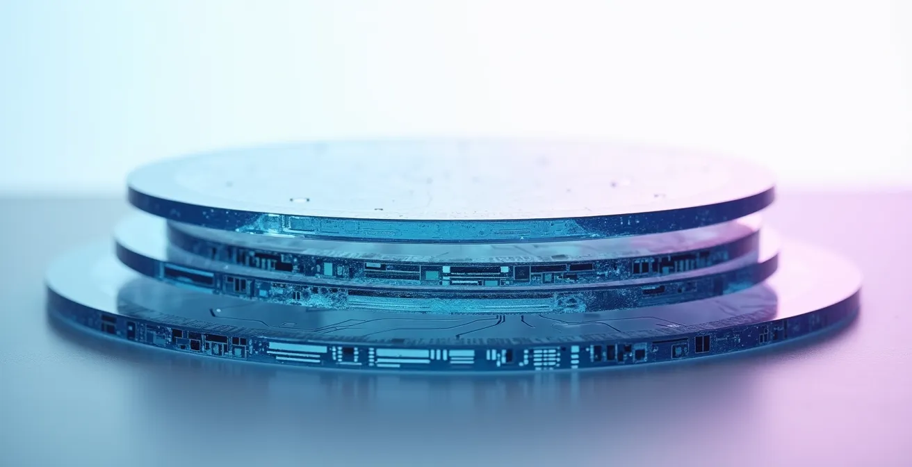 Visual representation of equity dilution across multiple funding rounds