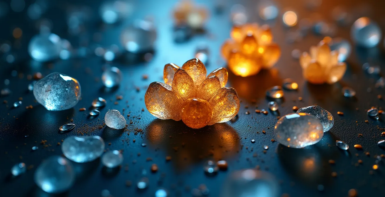 Abstract visualization of data clusters forming unexpected customer segments