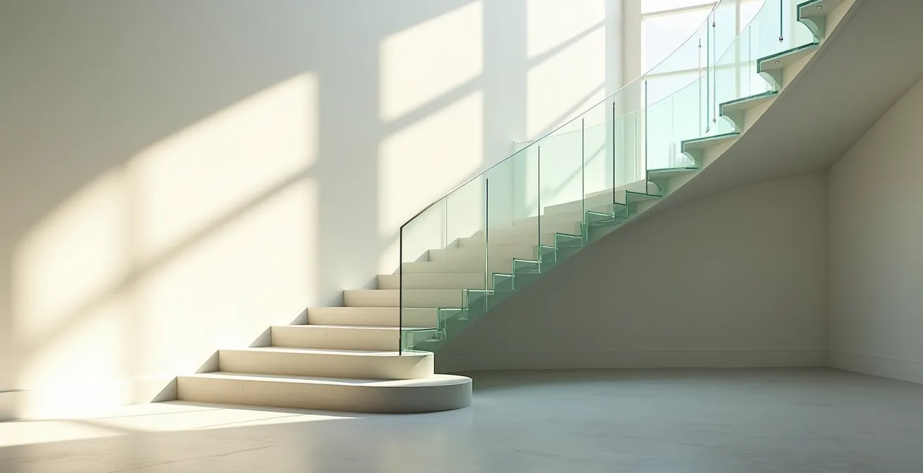 Abstract representation of startup milestones and valuation growth trajectory